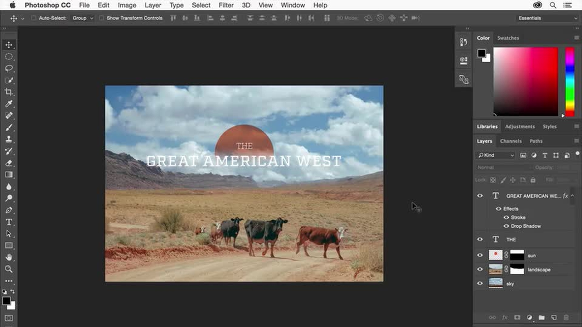 designing a logo in photoshop cs6