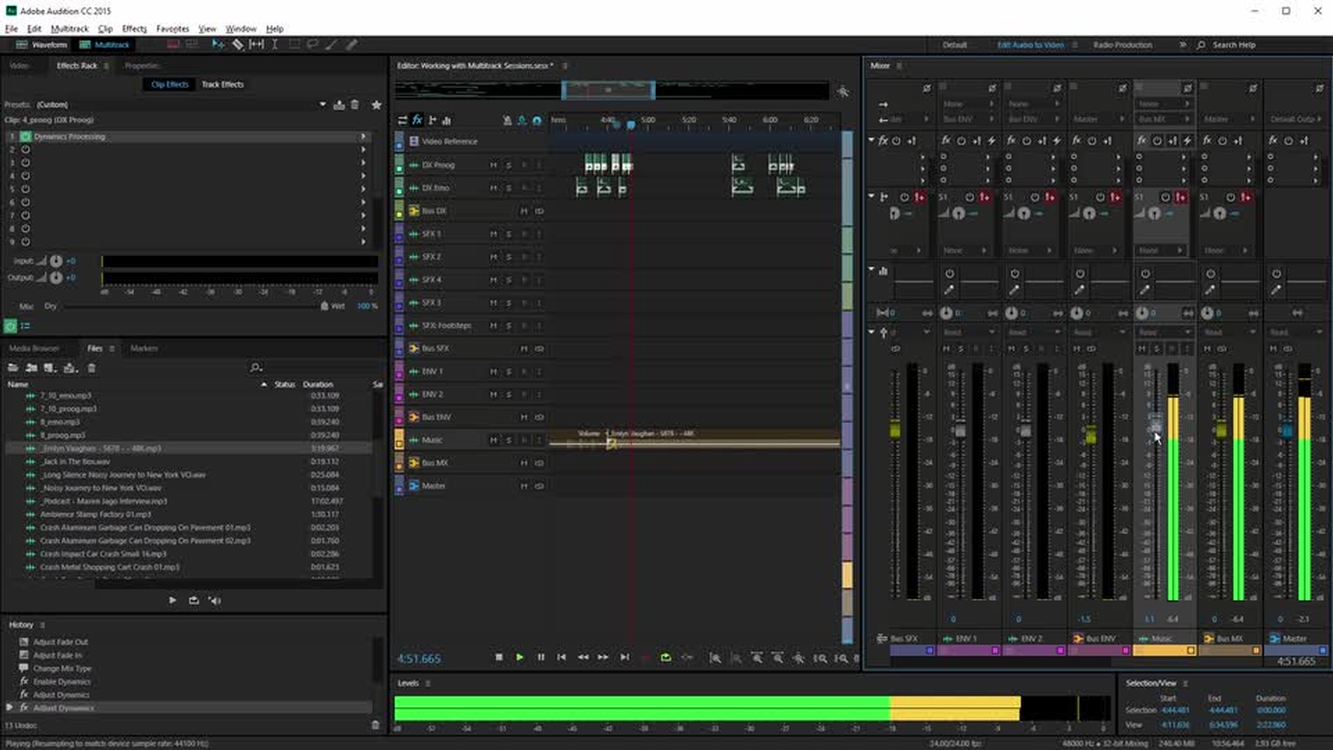 Adobe Auditionで音楽の録音と編集をする方法