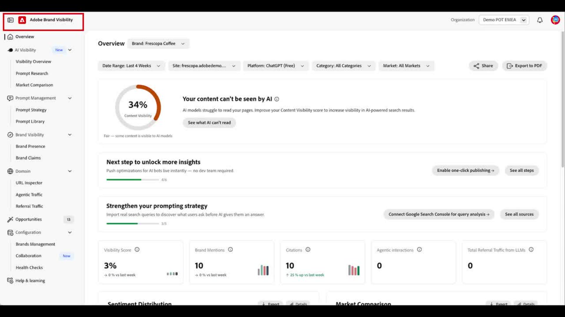 Adobe Brand Visibility overview video still
