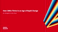 How CMOs Thrive in an Age of Rapid Change