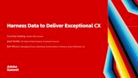 Harness Data to Deliver Exceptional CX