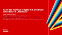 Rx for ROI: The Value of Digital Tech Investment in Healthcare and Life Sciences