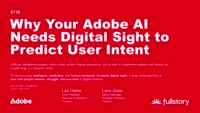 Why Your Adobe AI Needs Digital Sight to Predict User Intent