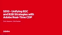 Unifying B2C and B2B Strategies with Adobe Real-Time CDP