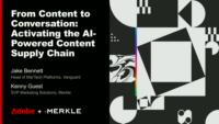From Content to Conversation: Activating the AI‑Powered Content Supply Chain