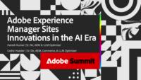 Adobe Experience Manager Sites Innovations in the AI Era