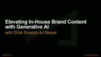 Elevating In-House Brand Content with Generative AI