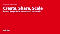 Create, Share, Deliver — Brand Proposals from Start to Finish